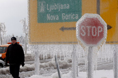 スロベニアの大寒波 001