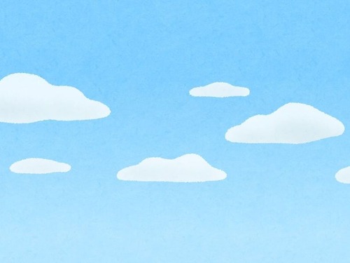 魔法のような渦巻き雲