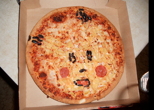 ピザのデリバリーの絵18