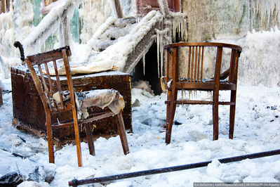 氷点下20度の火事消火05