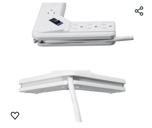 部屋のコーナーにぴったりの電源タップ02