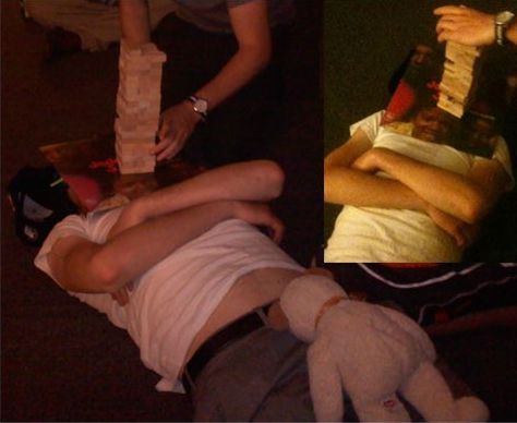 人間ジェンガ10