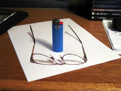 どっちが本物か分からない立体絵06