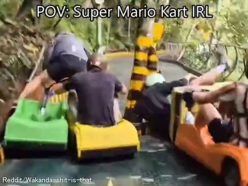 ベトナムのテーマパークが「マリオカート」並みに危険だと話題に…多重クラッシュにコースアウトは当たり前