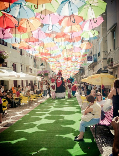 カラフルなパラソル08