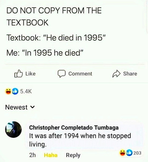 教科書の丸写しはいけません01