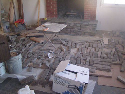 リビングにお風呂作った12