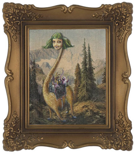 絵画にモンスター10