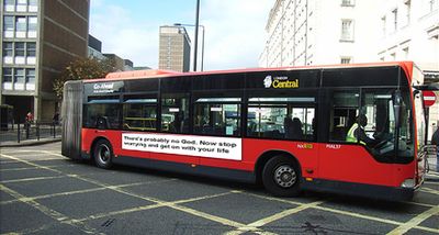 無神論者のバス広告