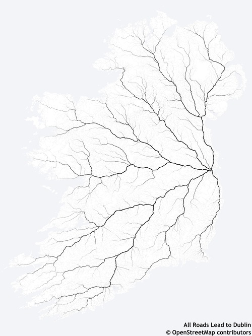 アイルランドの道はすべてダブリンに繋がっている01