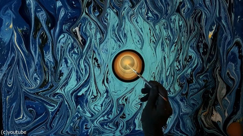 水面に描くゴッホ08