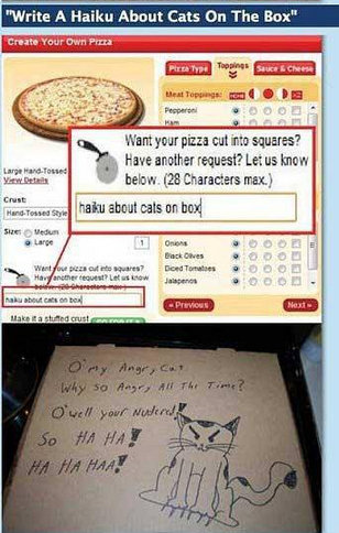 ピザのデリバリーの絵07