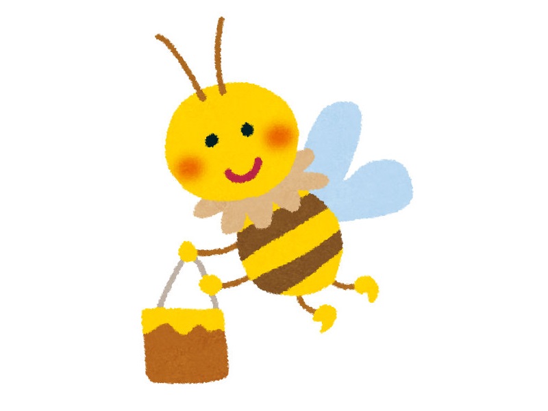 ミツバチの世界にもおデブさんがいた キュートな後ろ姿 らばq