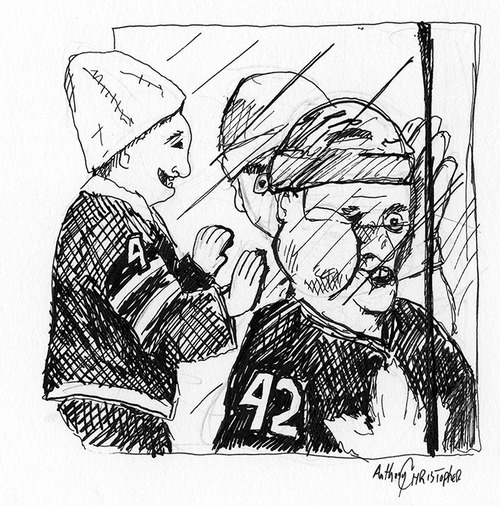 パパの職場を見学06