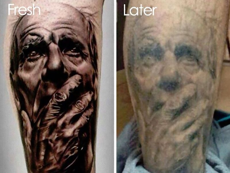 タトゥーは一生消えないと言われるけど 何年も経ったら劣化するの 彫った直後とその後のビフォー アフター写真いろいろ らばq
