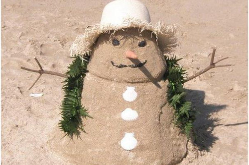 変わった雪だるま04