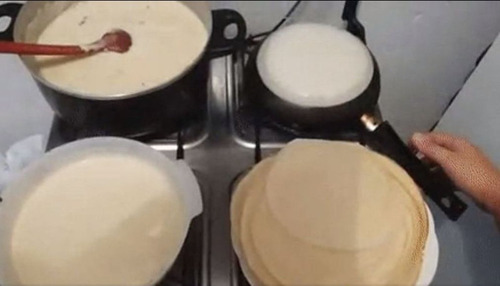 クレープの効率的な焼き方04