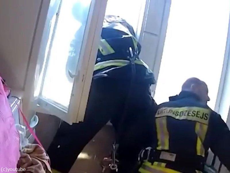 飛び降り自殺をナイスキャッチ スーパー消防士が称賛を浴びる らばq