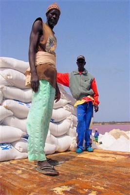 セネガルのレトバ湖09