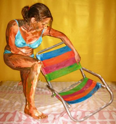 絵のようなボディペインティング10