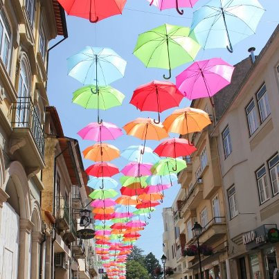 カラフルなパラソル03