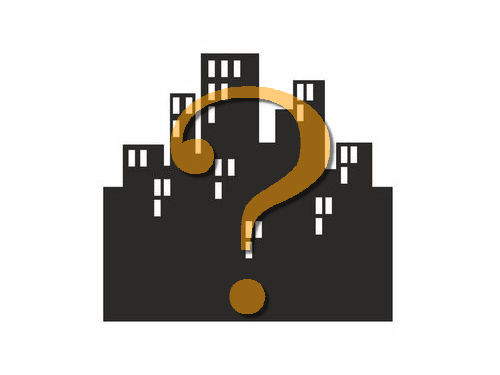 どっちが手前かわからないビル00