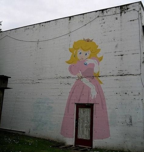 マリオ落書き04