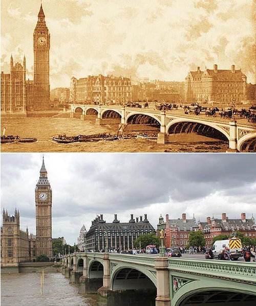 変わった 変わらない 115年前のロンドンと現在の街並みを比較した写真19枚 らばq 変わった 変わらない 115年前のロンドンと現在の街並みを比較した写真19枚 らばq