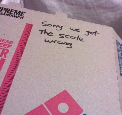 ピザのデリバリーの絵16