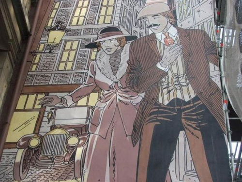 ベルギー・ブリュッセルに描かれたコミックス・グラフィティ31