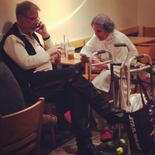 レイアとハンソロのコスプレ01