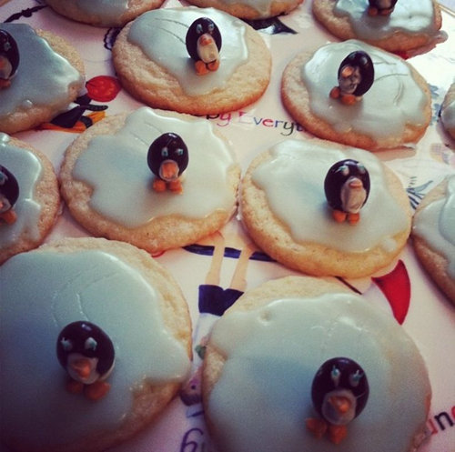 自作のクリスマス・スイーツの失敗例03