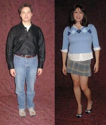 一般の男性を女装させると08
