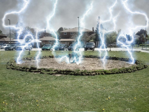 学校の花壇でやってみた08