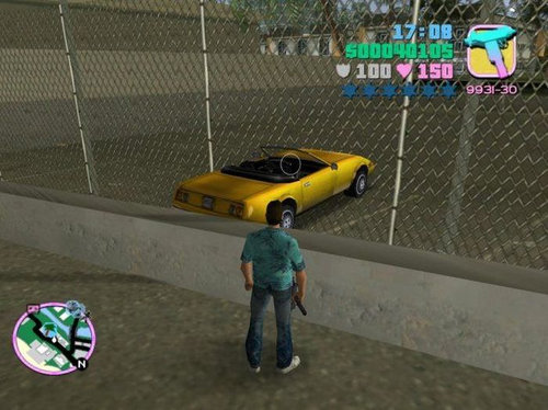 ゲームの変な画面04