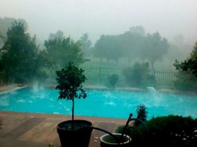 オクラホマのヒョウの嵐