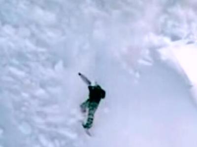 雪崩サーフィン