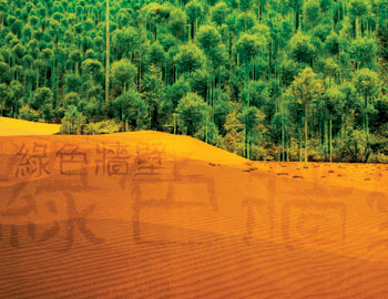 アフリカの森林版、万里の長城03