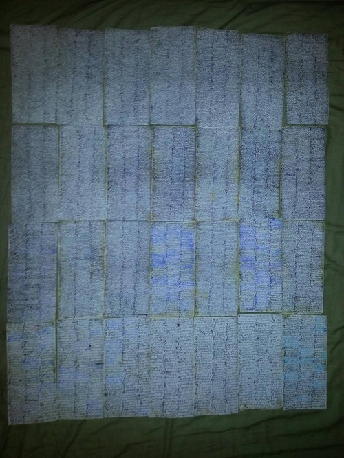 レストランの注文用紙05