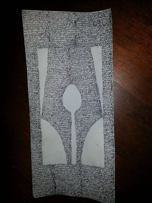 レストランの注文用紙08