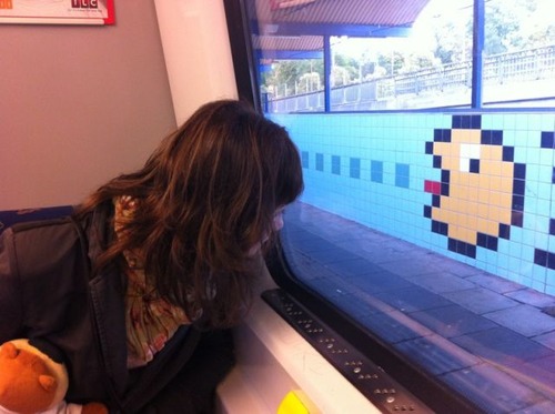ストックホルムの駅が8bitゲーム風00