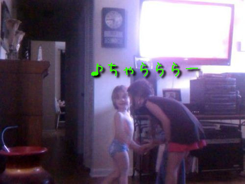 女の子と男の子のマジック