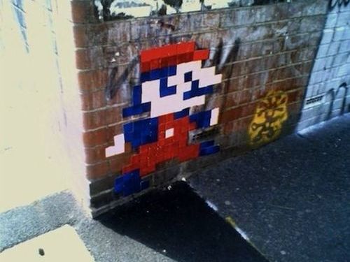 マリオ落書き02