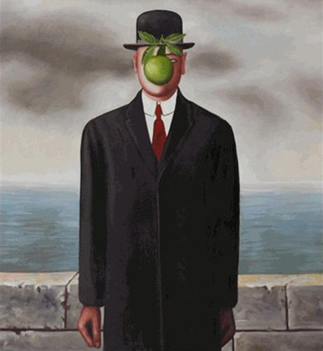 ルネ・マグリット「男の息子」（Son Of Man）