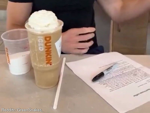 アメリカ人もドン引き…砂糖46杯も入っているドーナツチェーンのドリンクがある