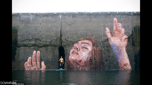 海岸の壁画の描き方05