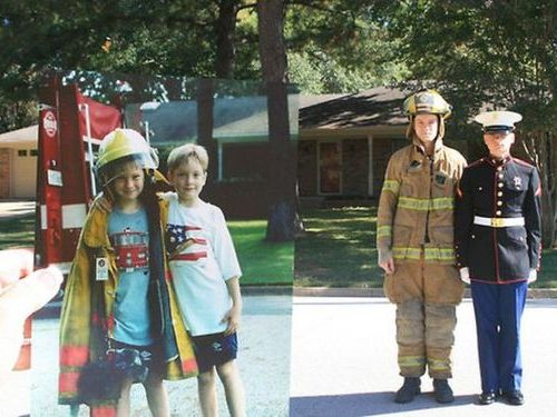 00今昔の写真、あの日と今