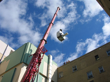 MRIが病院に設置されるとき03