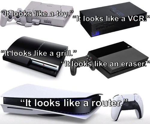 歴代プレイステーションは何かに似ている01