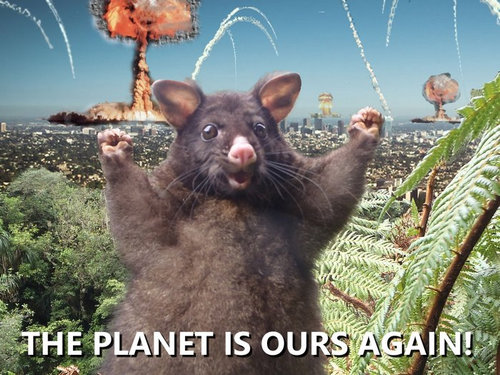 オポッサムのパロディ13